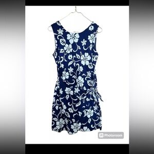 Vintage Shannon Marie Hawaiian Floral Wrap Dress Size Large resortwear vacation